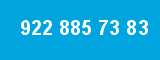922 885 73 83 922 885 73 83